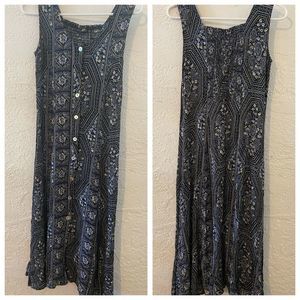 Jane Ashley Boho Button Up Dress (S)